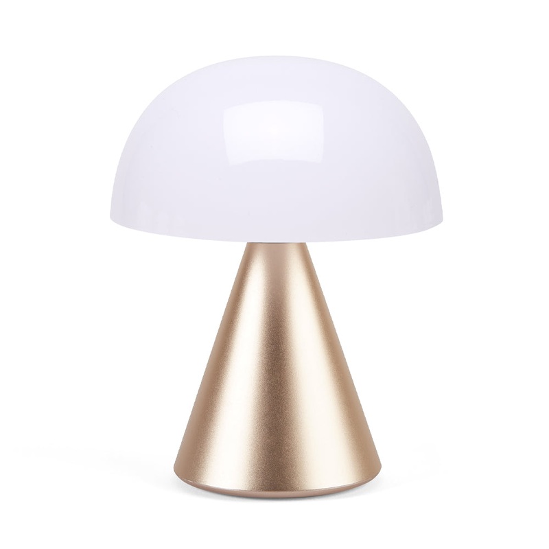 Lexon Mina L Large Portable Led Lamp – Gold