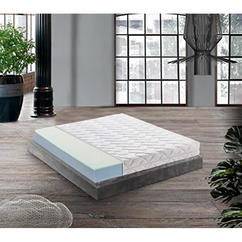 MENTOR – Materasso Memory Med H3 Matrimoniale 160×190 Bio Med H18 DISP. Medico DETRAIBILE, sfoderabile e Lavabile