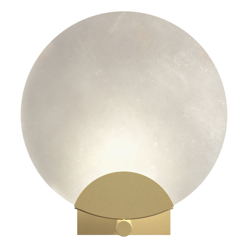 Callisto 1-Light Sconce Modern Brass