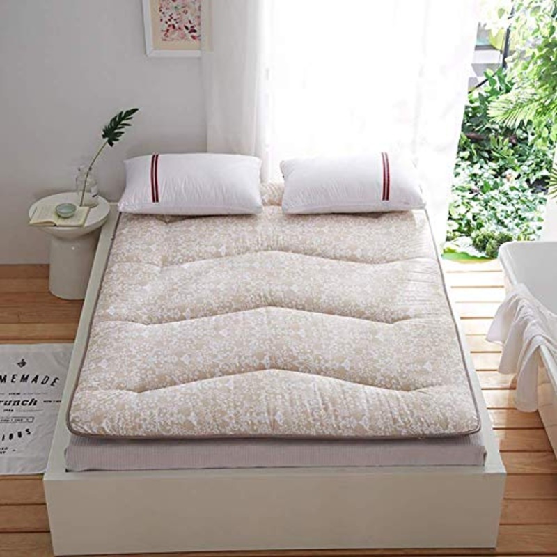 Futon giapponese materasso Tatami, albero di Natale per i bambini materasso, Tappetino pieghevole letto portatile materassino da campeggio bambini Sleeping Pad Piano Lounger Divano Letto,C,150* 200cm
