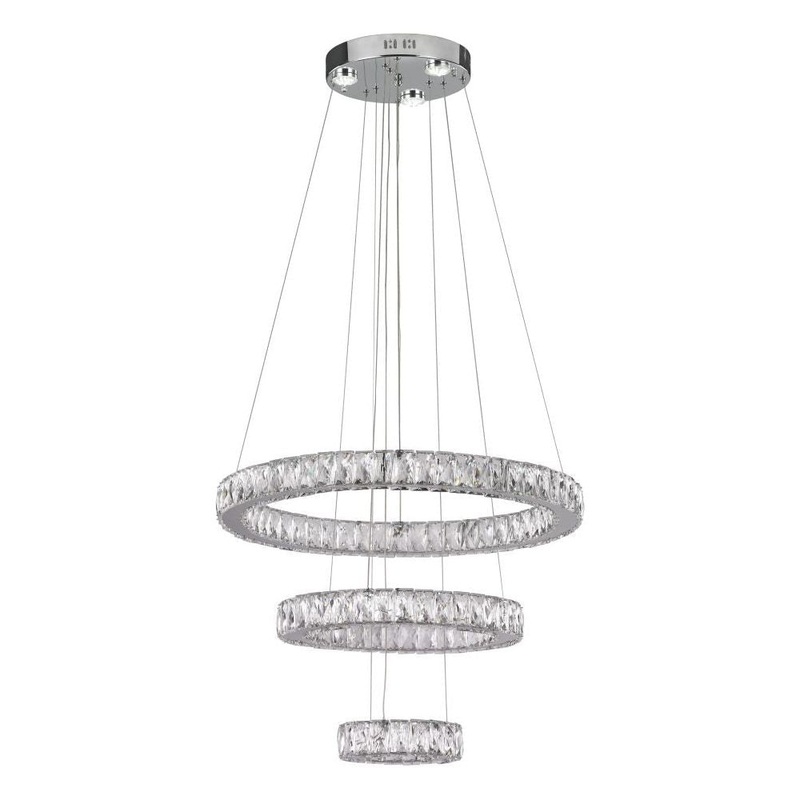 LED Chandelier Chrome