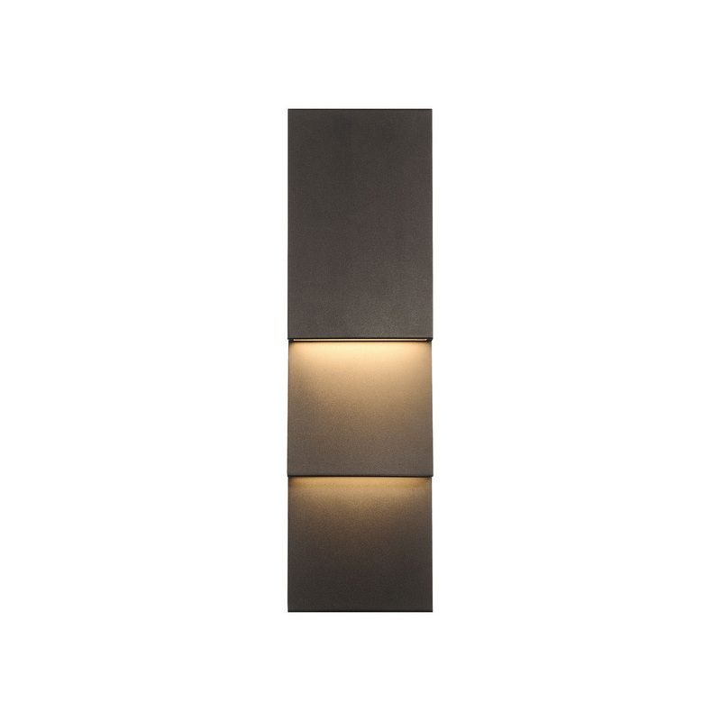 Nanton 2-Light 19″ Outdoor Wall Mount Bronze