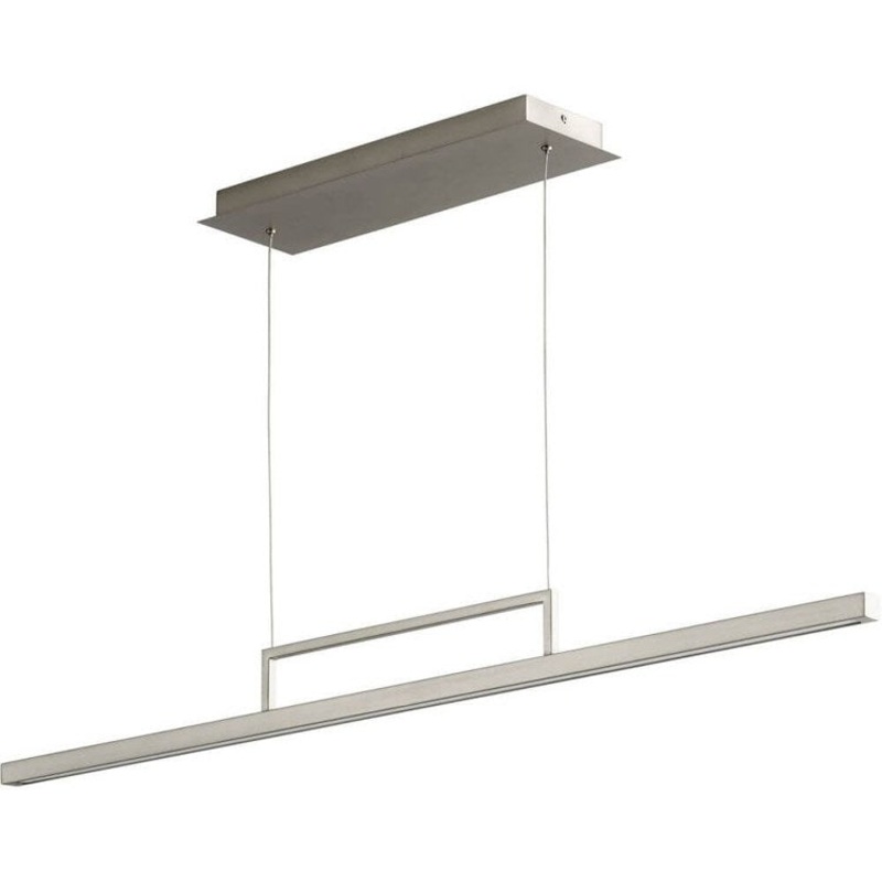 Stylus Single-Light 48″ LED Linear Pendant – Black