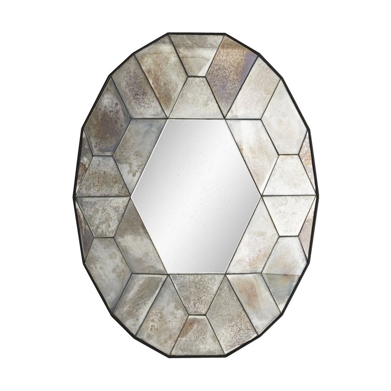 Arteriors 4727 Callen Mirror Natural Iron