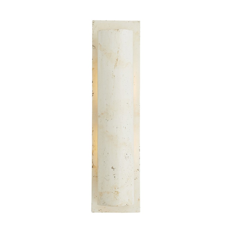 Arteriors DW49005 Catalina Two Light Wall Sconce Light Stone Wash