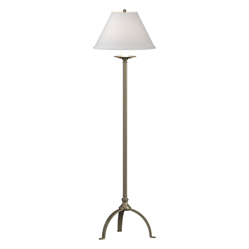 Simple Lines Floor Lamp Soft Gold