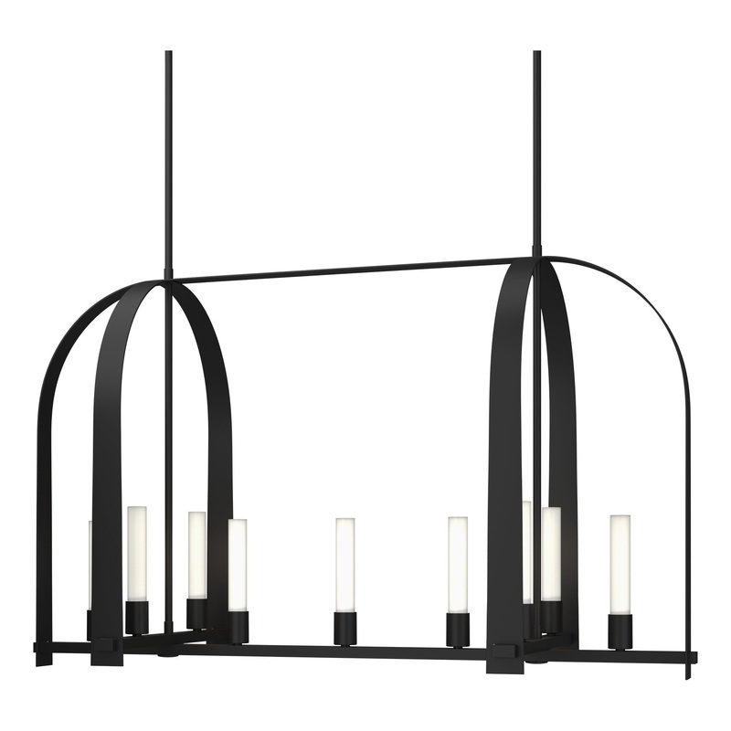 Triomphe 9-Light Linear Pendant Black