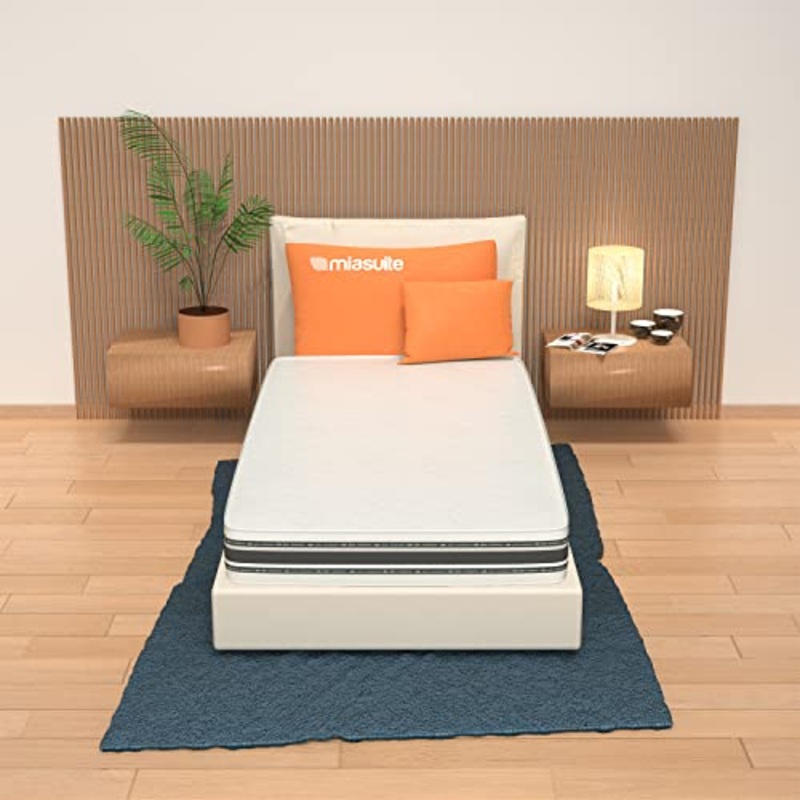 AILIME SRL Materasso Memory Singolo 80X200X22 CM A 9 Zone DIFFERENZIATE Ortopedico Dispositivo Medico SOMMO