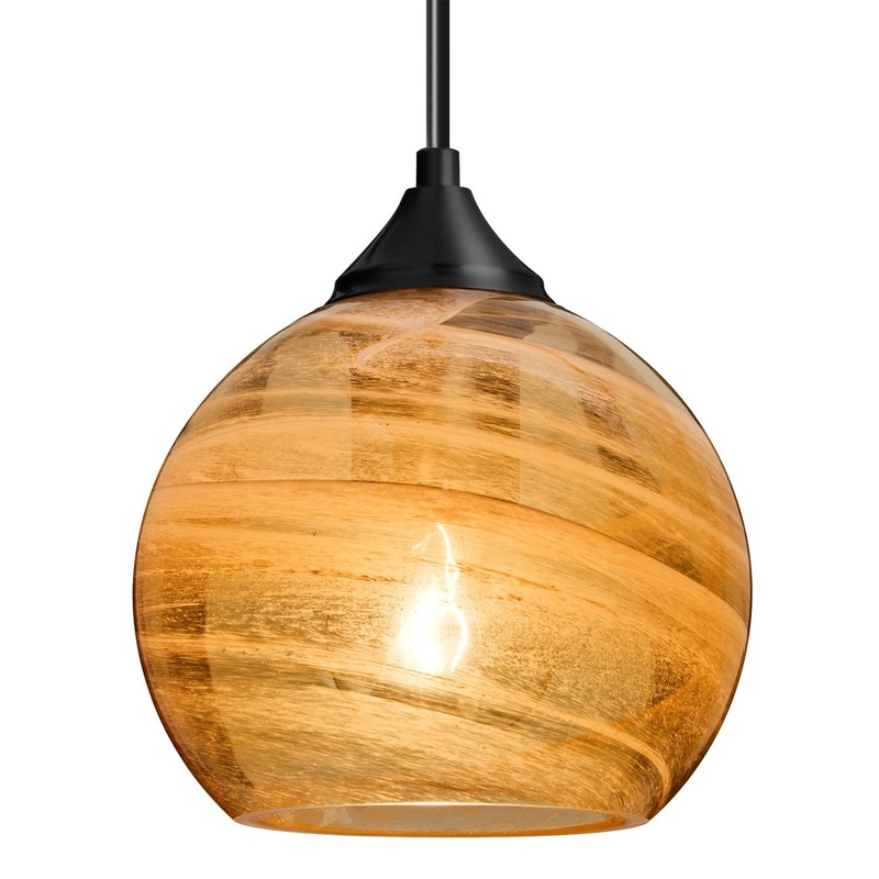 Besa 1JT-JILLYAM-BK Besa Jilly Pendant One Light Pendant Black