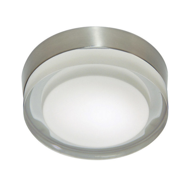 Ceiling Mount from the Rondo Collection in Satin Nickel Finish by Stone Lighting