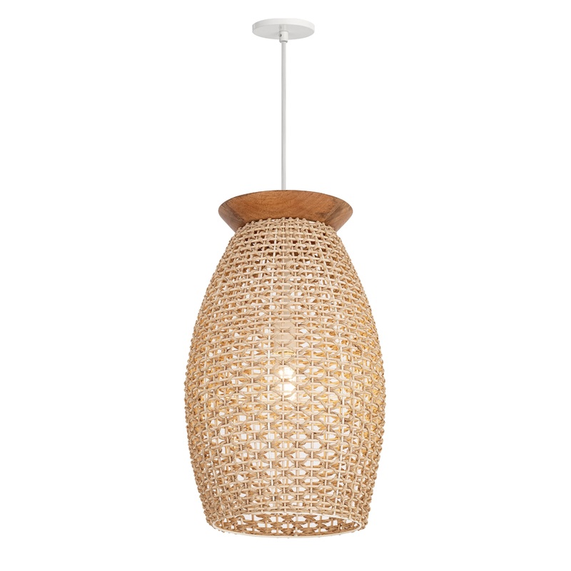 Cotswold Large 1-Light Pendant Natural