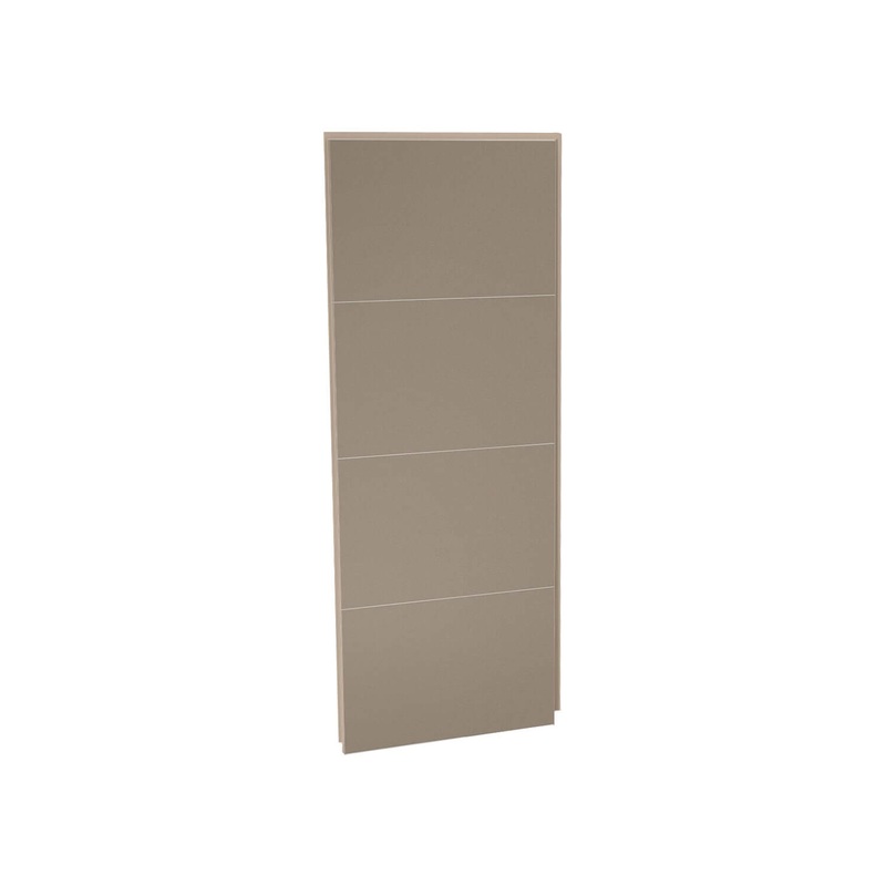 MAAX 103415-306-512 Utile 36 in. Composite Direct-to-Stud Side Wall in Erosion Taupe