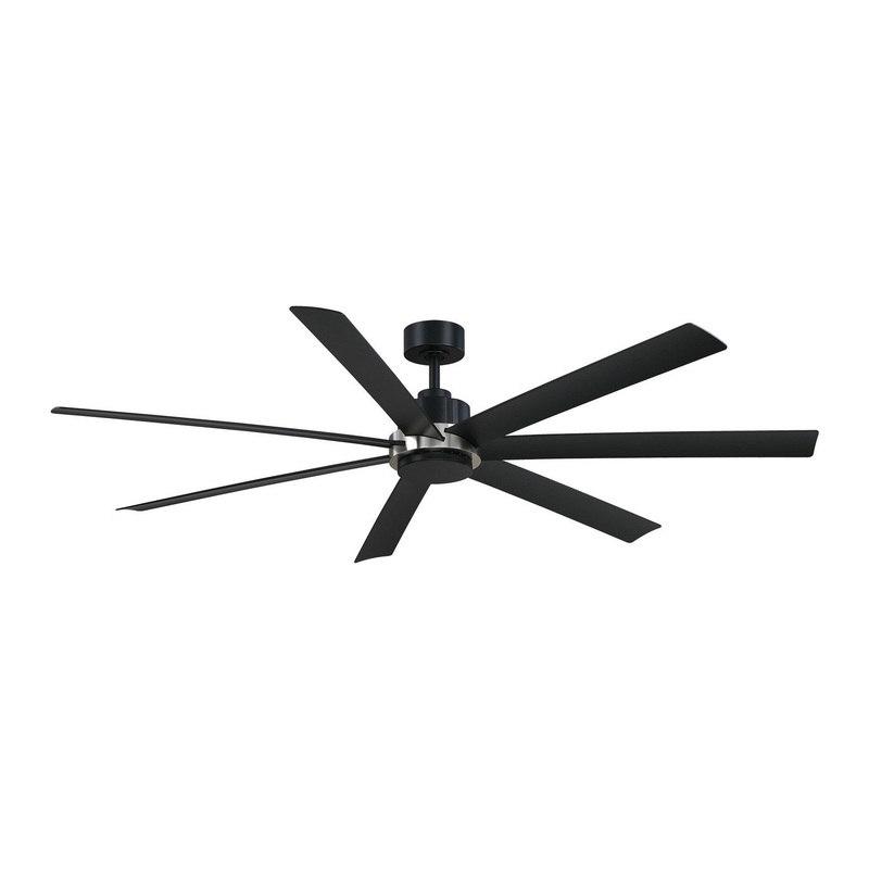 72″Ceiling Fan from the Pendry 72 Collection in Black Finish by Fanimation