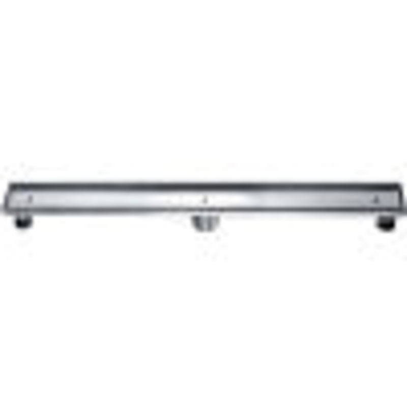 ALFI brand ABLD32A 32″ Modern Stainless Steel Linear Shower Drain  w/o Cover