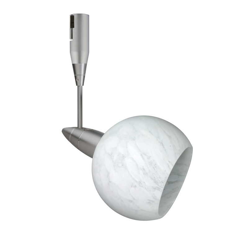 Besa RSP-155919-SN Palla One Light Spotlight Satin Nickel