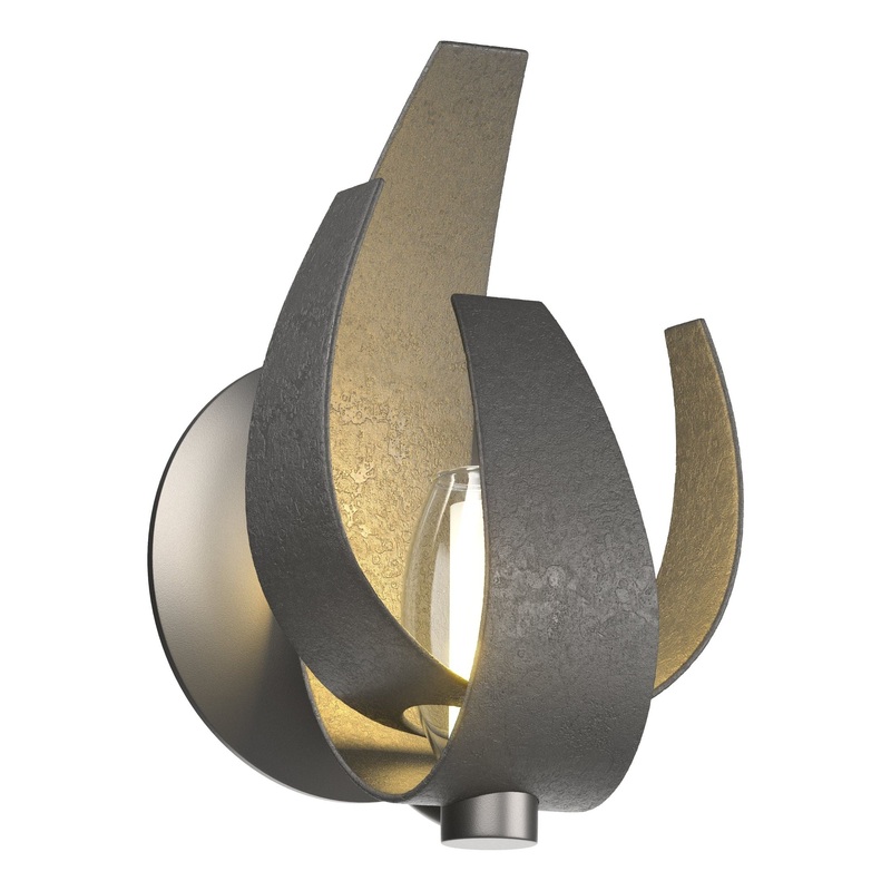 Corona Sconce Black