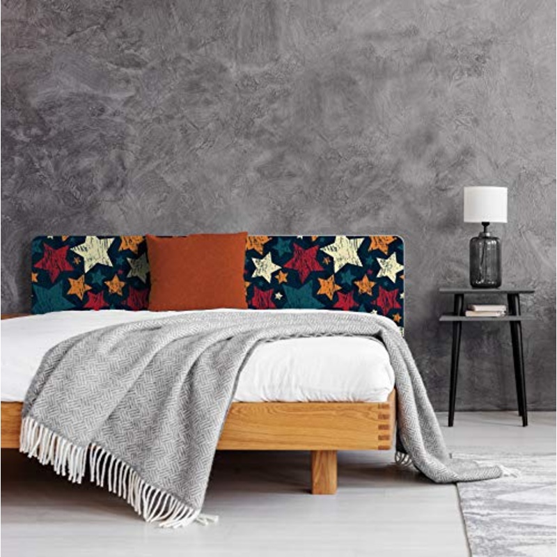 MEGADECOR – Testiera per letto in PVC, 10 mm, decorativa, economica, per letto singolo, 200 x 60 cm