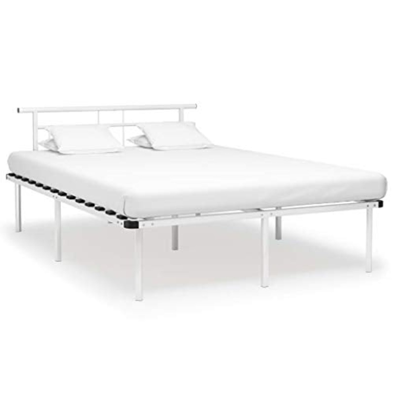 SKM Giroletto Bianco in Metallo 160×200 cm (22.6kg)