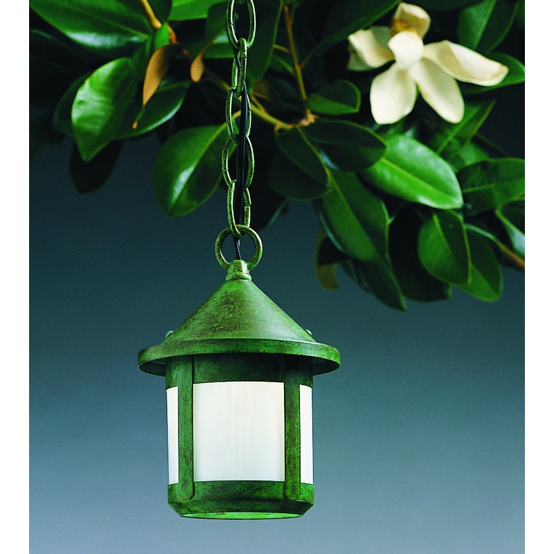Arroyo BH-6SWO-VP Berkeley One Light Pendant Verdigris Patina