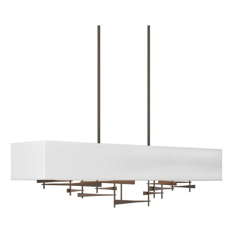 Cavaletti Pendant Bronze Natural Anna Shade (SF)