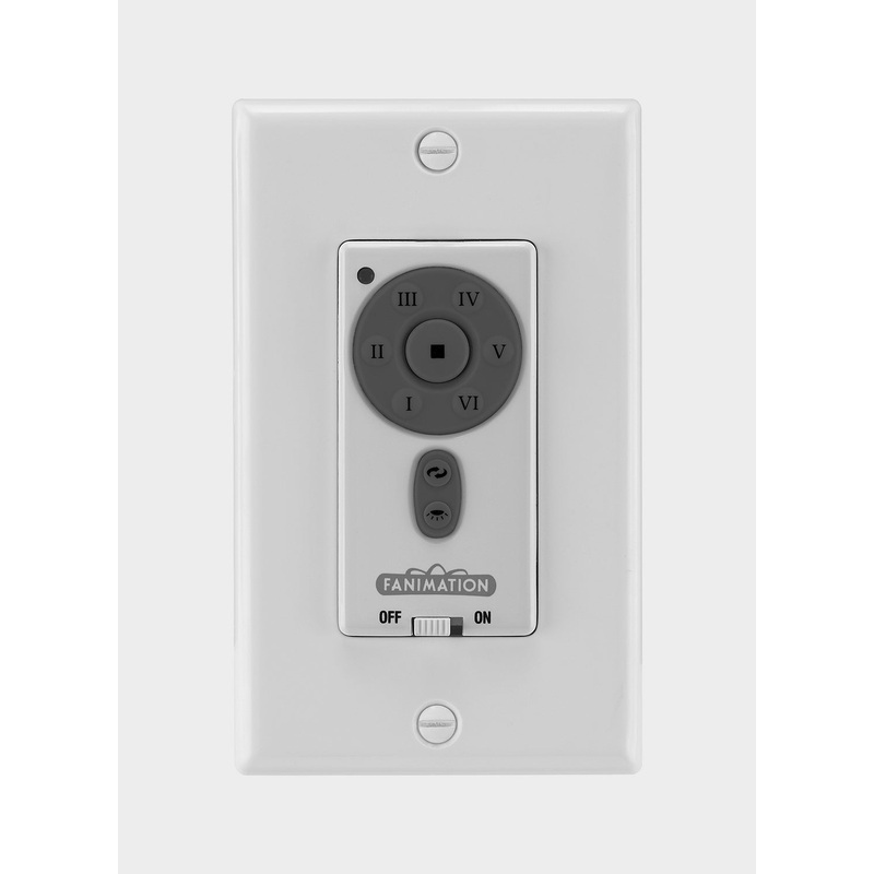 Fanimation TW42WH Controls Wall Control White