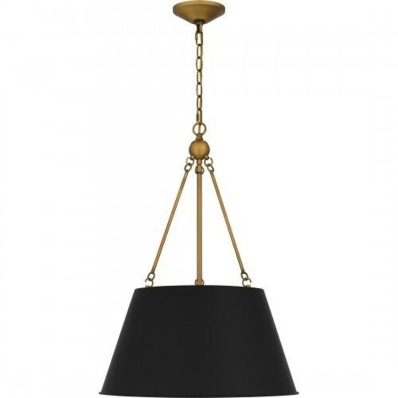 Quoizel QP5597MBK Quoizel Pendant Pendant 4 lights matte black Pendant
