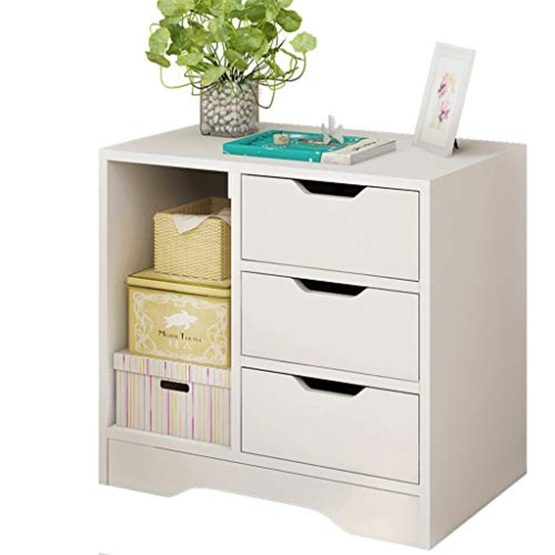 Yyqx Comodino Comodino Semplice da Comodino Moderno armadietto Comodino Semplice cassetto armadietto Multi-Strato Comodini Letto
