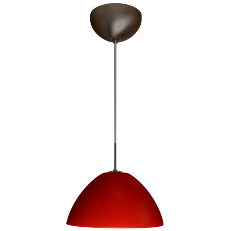 Besa 1JC-420131-BR Tessa One Light Pendant Bronze