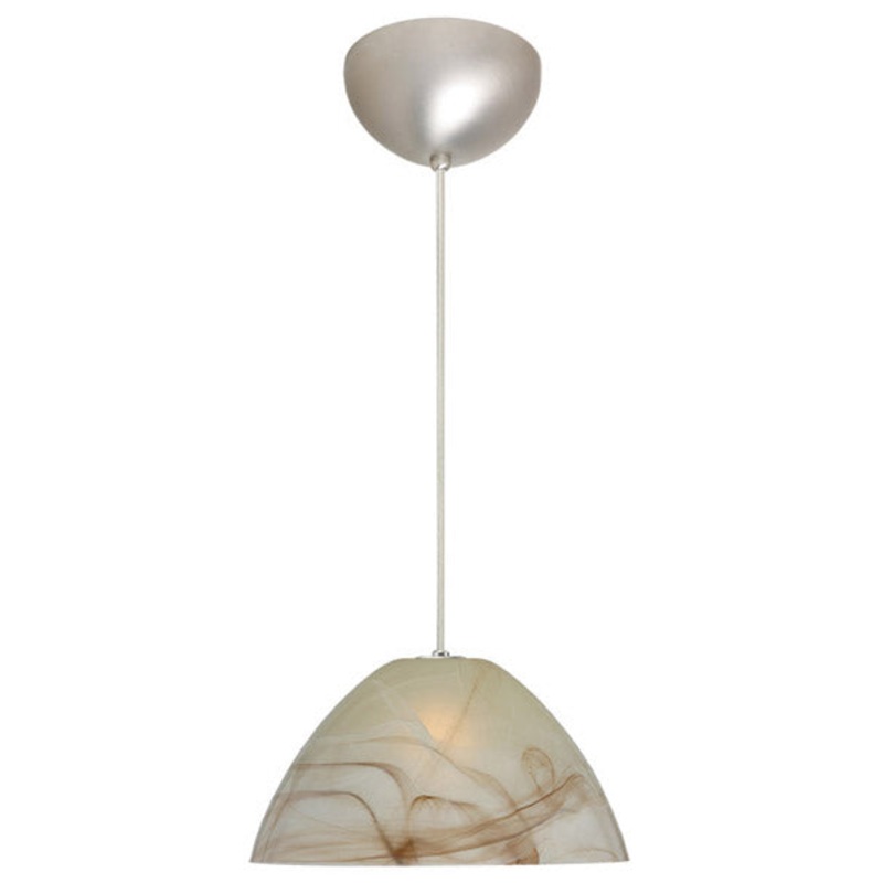 Besa 1JC-420183-SN Tessa One Light Pendant Satin Nickel