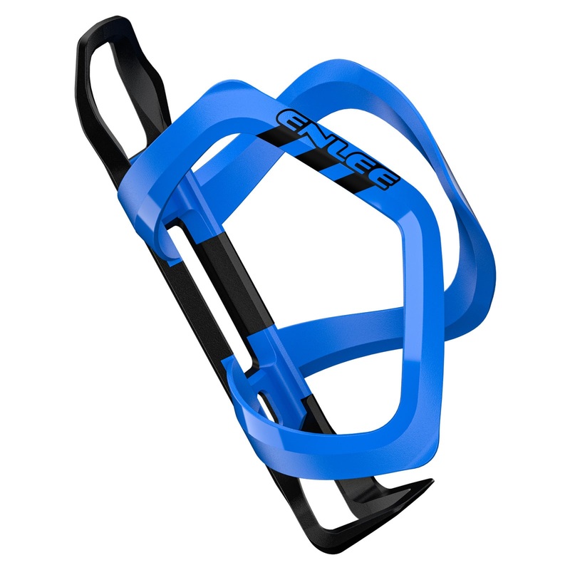 Blue Ultra Lightweight Road & Mountain Bike Water Bottle Cage – 39g Polycarbonate + Glass Fiber, Fits Most Bottles