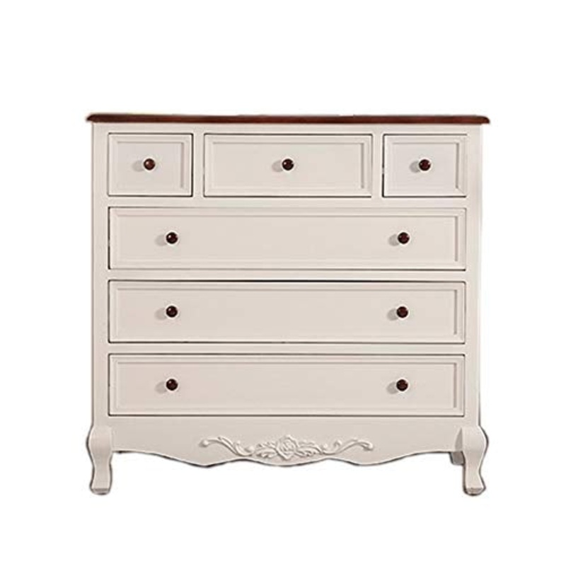 Heqianqian Cassettiera A Credenza Grande capacit di Legno Solido cassetto Semplice Bagagli Governo di immagazzinaggio Ingresso Locker for Living Room Mobili per Camera da Letto