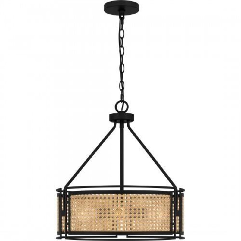 Quoizel PYA2818MBK Priya Pendant 4 lights matte black Pendant