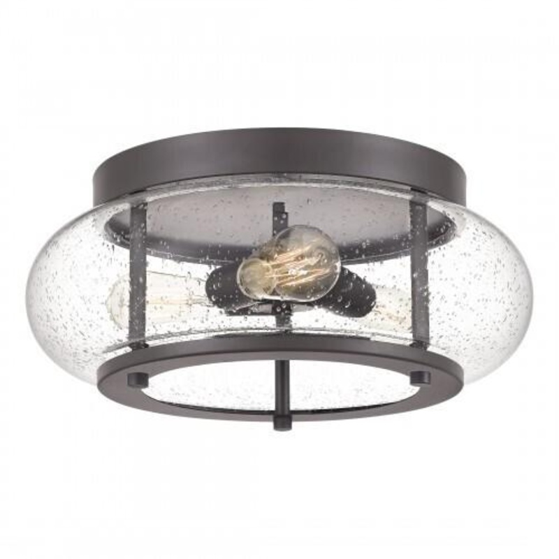 Quoizel TRG1616OZ Trilogy Flush mount 3 light old bronze Flush Mount