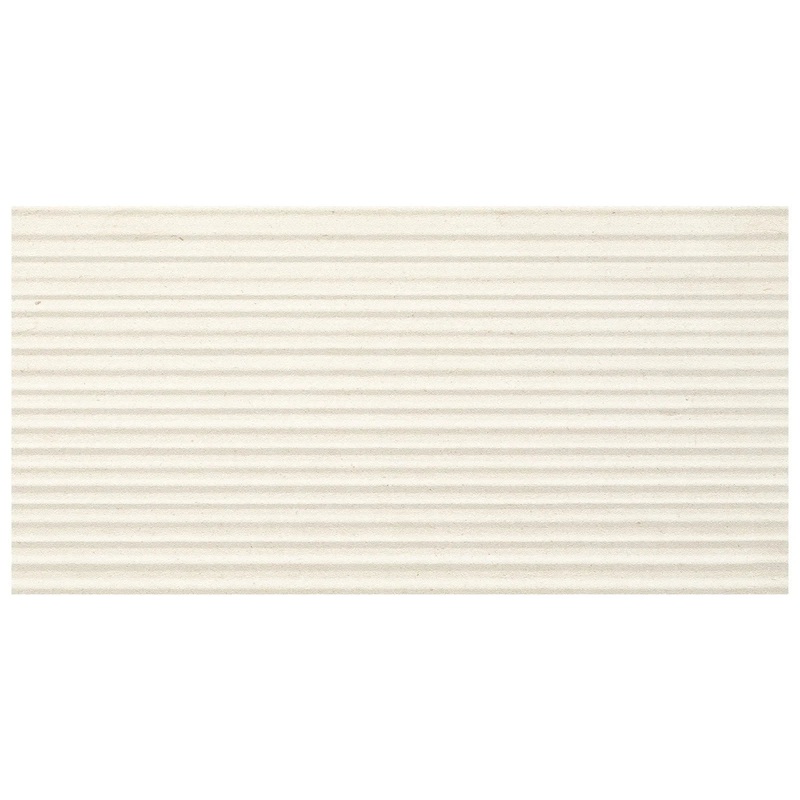12″ x 24″ Serene Ivory Curva Honed Limestone Tile 12″ x 24″