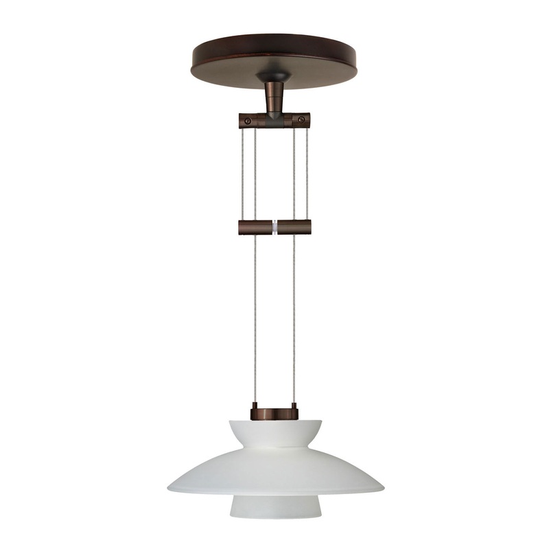 Besa 1XA-271825-BR Trilo One Light Pendant Bronze
