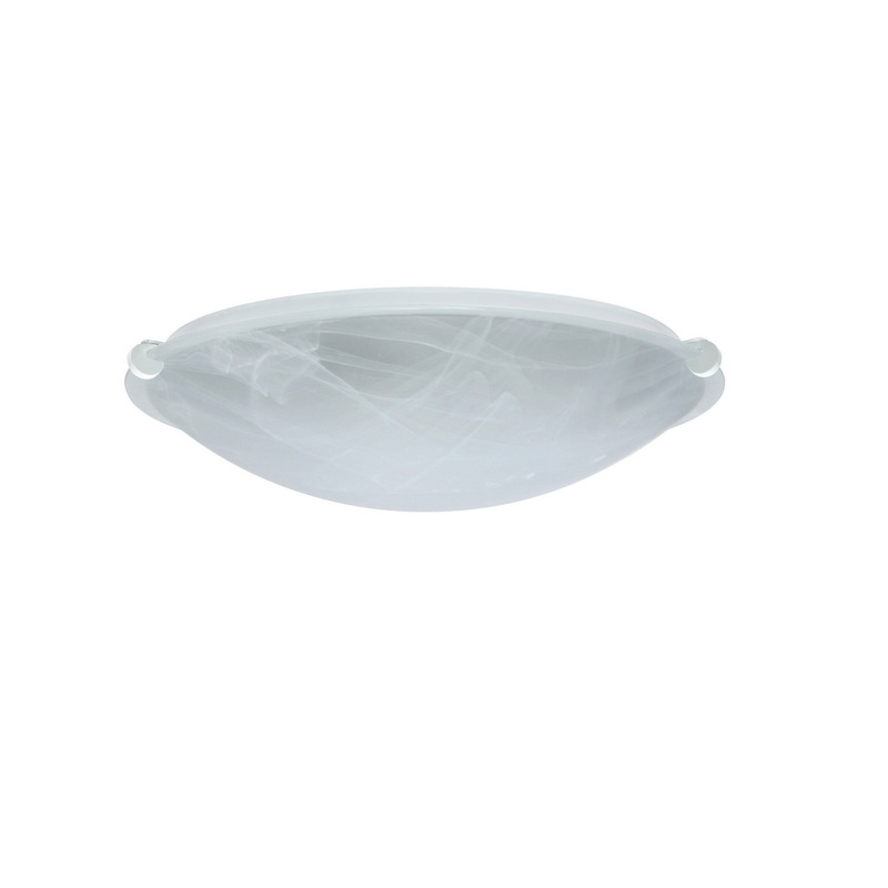 Besa 968252-LED-WH Trio One Light Ceiling Mount White