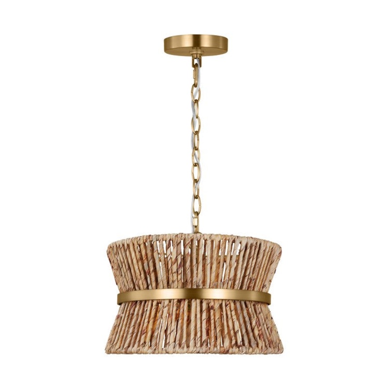 Ceiling Light Thurlo Small 2 Lamp Satin Brass