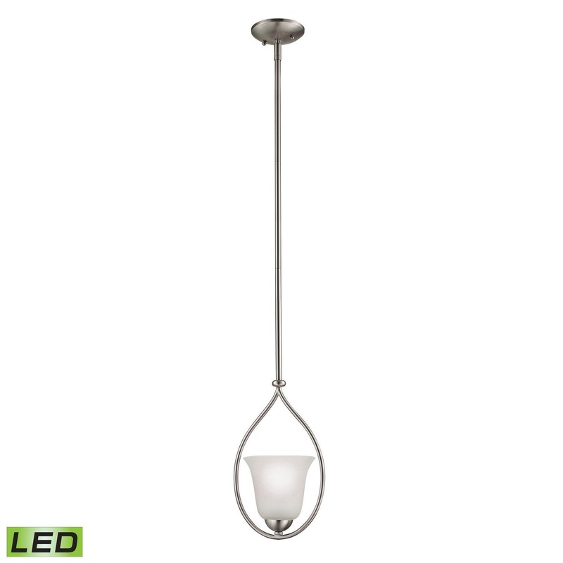 ELK Home 1201PS/20-LED Conway LED Mini Pendant Brushed Nickel