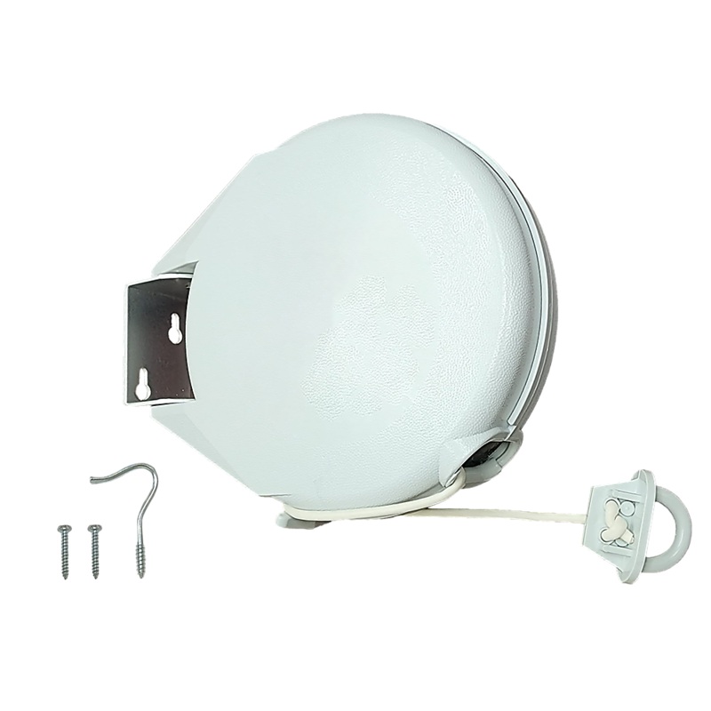 Retractable Clothesline Hang Clothes Line 20 Ft Retracts Automatically