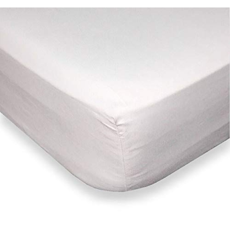 SpazioTessile Coprimaterasso o federe Zip Stretch Igenico Sanitario Microspugna Liscia Elastica 3Mis CA (Piazza e Mezza)