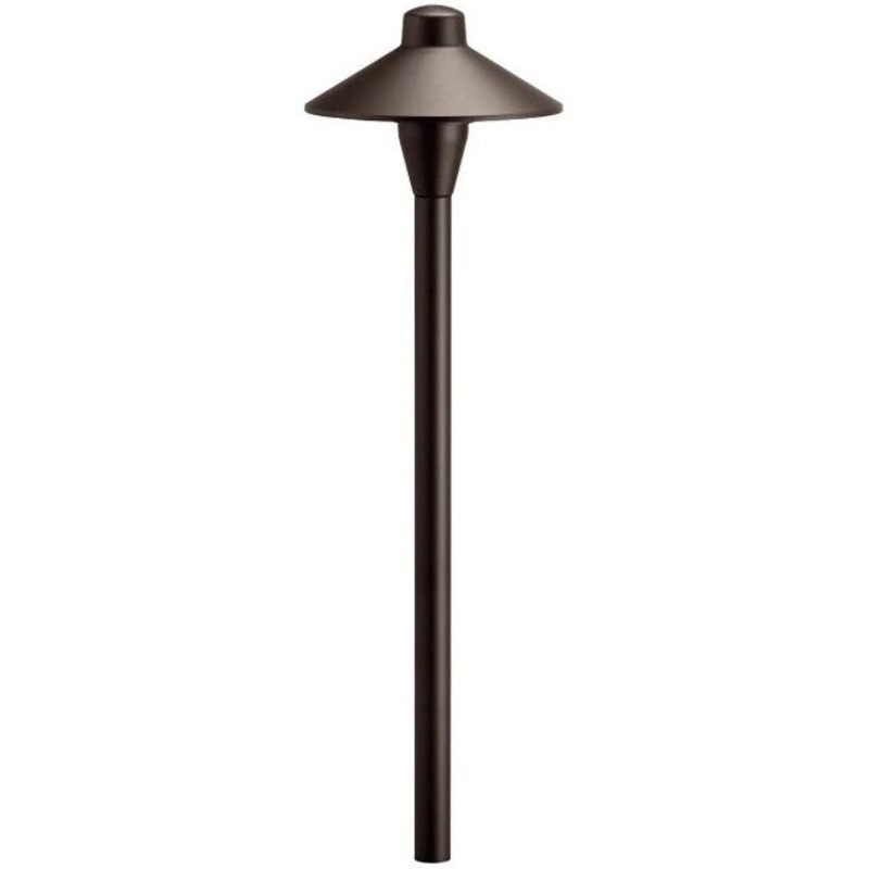 6.75″ Traditional Path Light Textured Architectural Bronze
