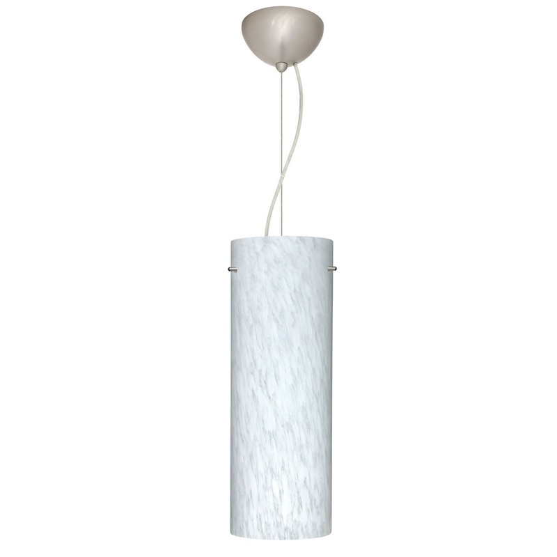 Besa 1KX-412819-SN Tondo One Light Pendant Satin Nickel