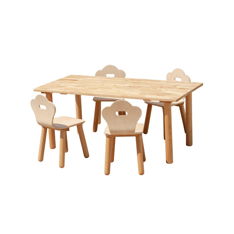 Classic Rectangular table and 4 chairs
