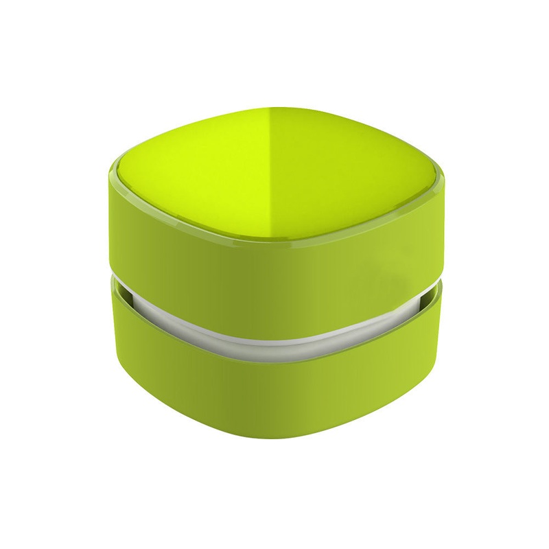 Green Rechargeable Cordless Mini Desktop Vacuum – Portable Handheld Cleaner for Desk, Keyboard, Crumb & Dust