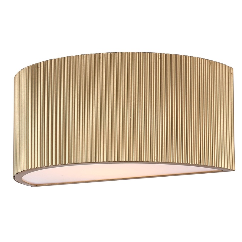 Scarlett 1-Light Sconce Painted Gold