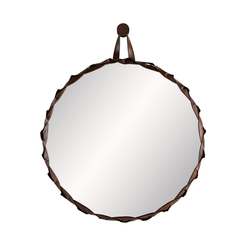 Arteriors 4711 Powell Mirror Tobacco
