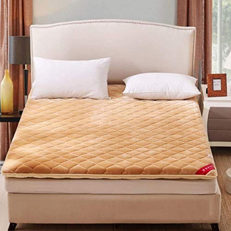HKX Coprimaterasso Futon, Tappetino Queen Size Single Size-A 100x200cm (39×79 Pollici)