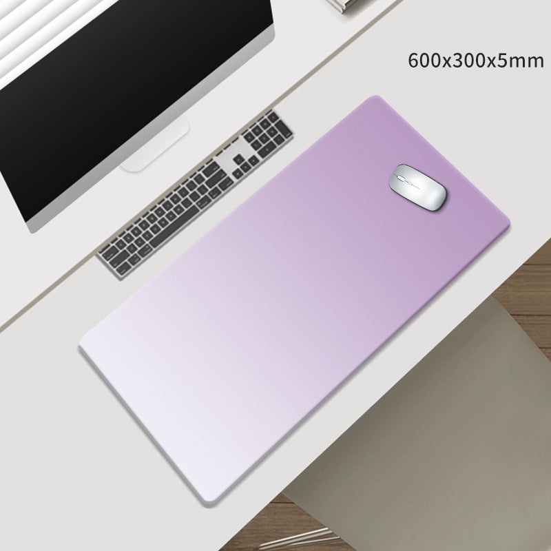 Purple Gradient Premium Large Silicone Mouse Pad – Non-Slip, 600x300mm for Office and Gaming