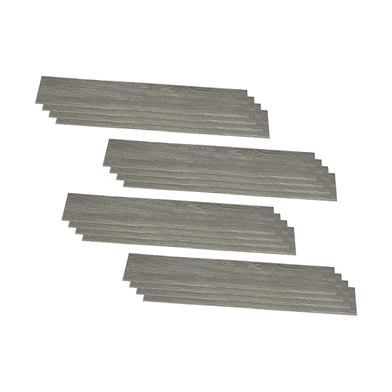 Vinyl Floor Tiles Self Adhesive Flooring Ash Wood Grain 16 Pack 2.3SQM