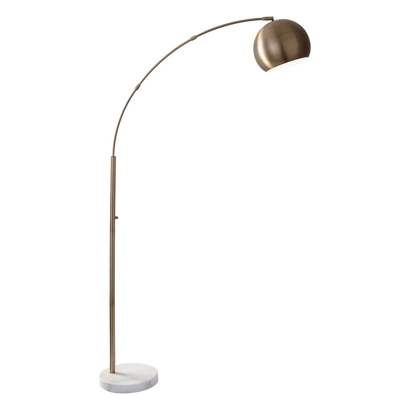 Astoria Arc Lamp Antique Brass